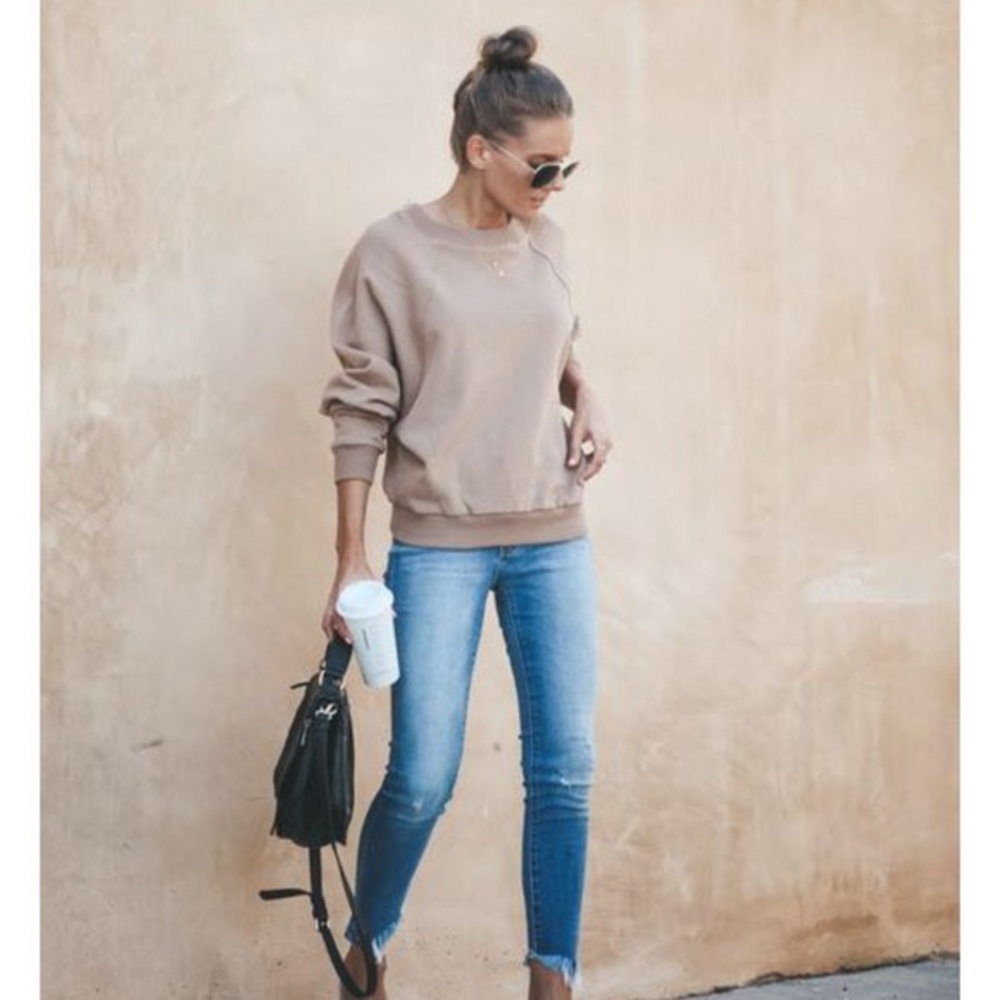 Vici Mocha Sweatshirt